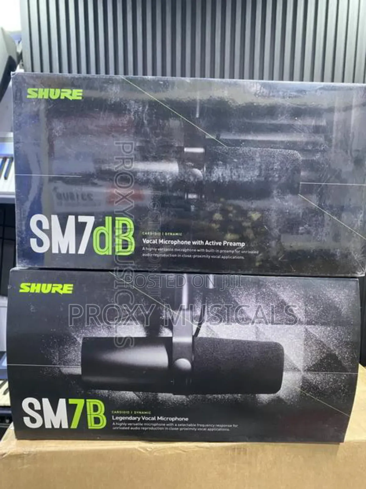 Shure Sm7db Dynamic Vocal Microphone With Built-in Preamp