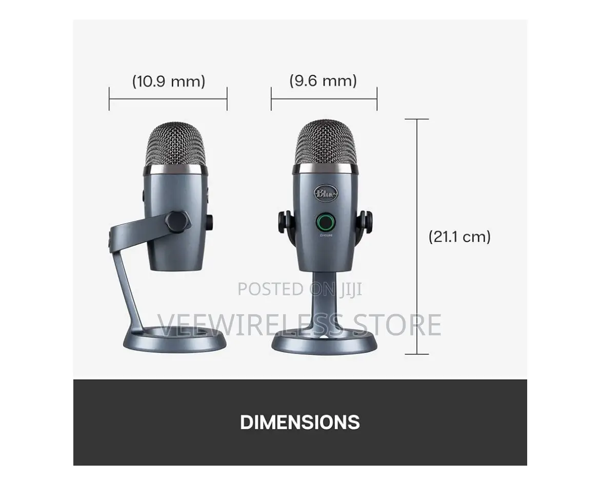 Logitech for Creators Blue Yeti Nano USB Microphone