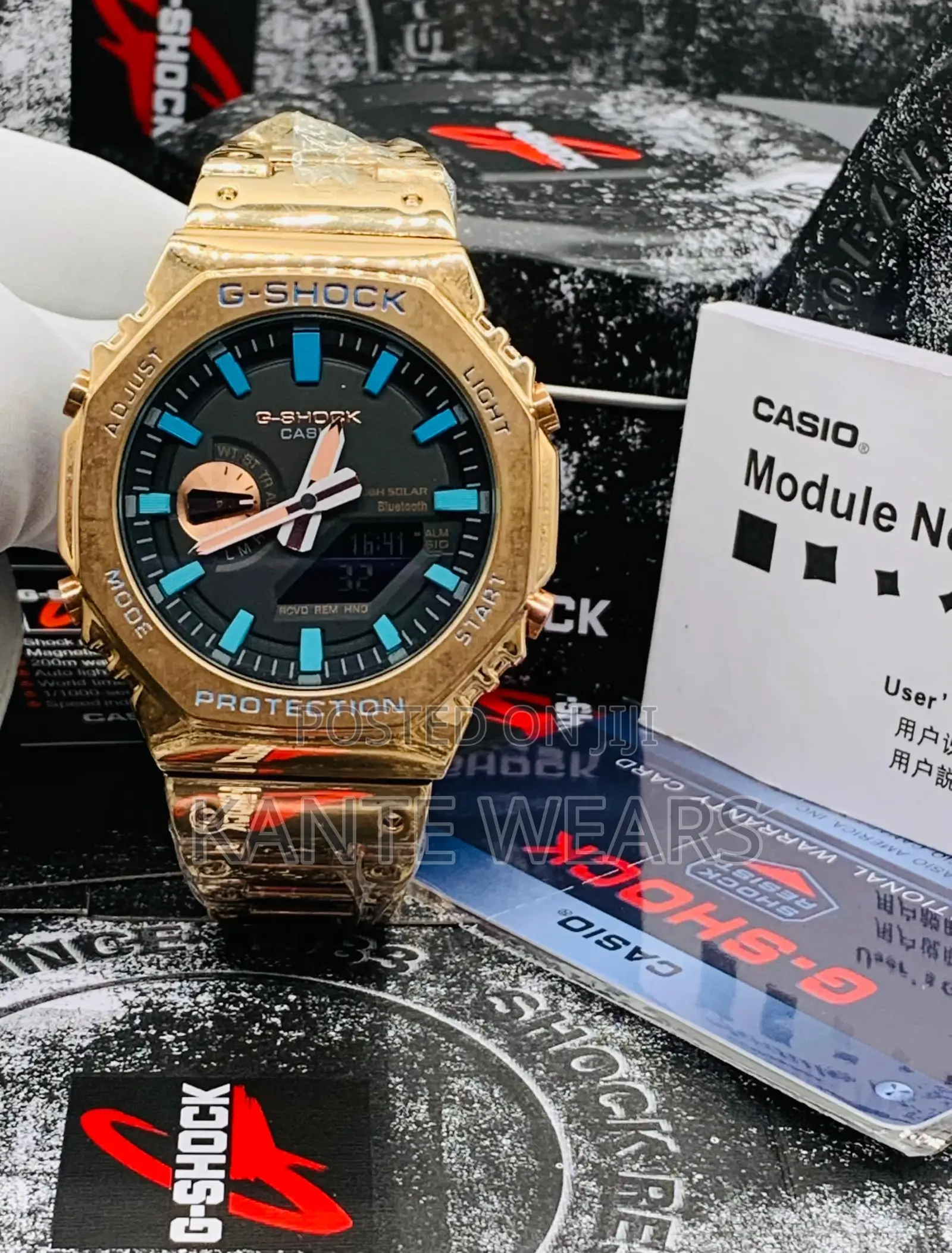 Gshock Quality Chain With Full Package*