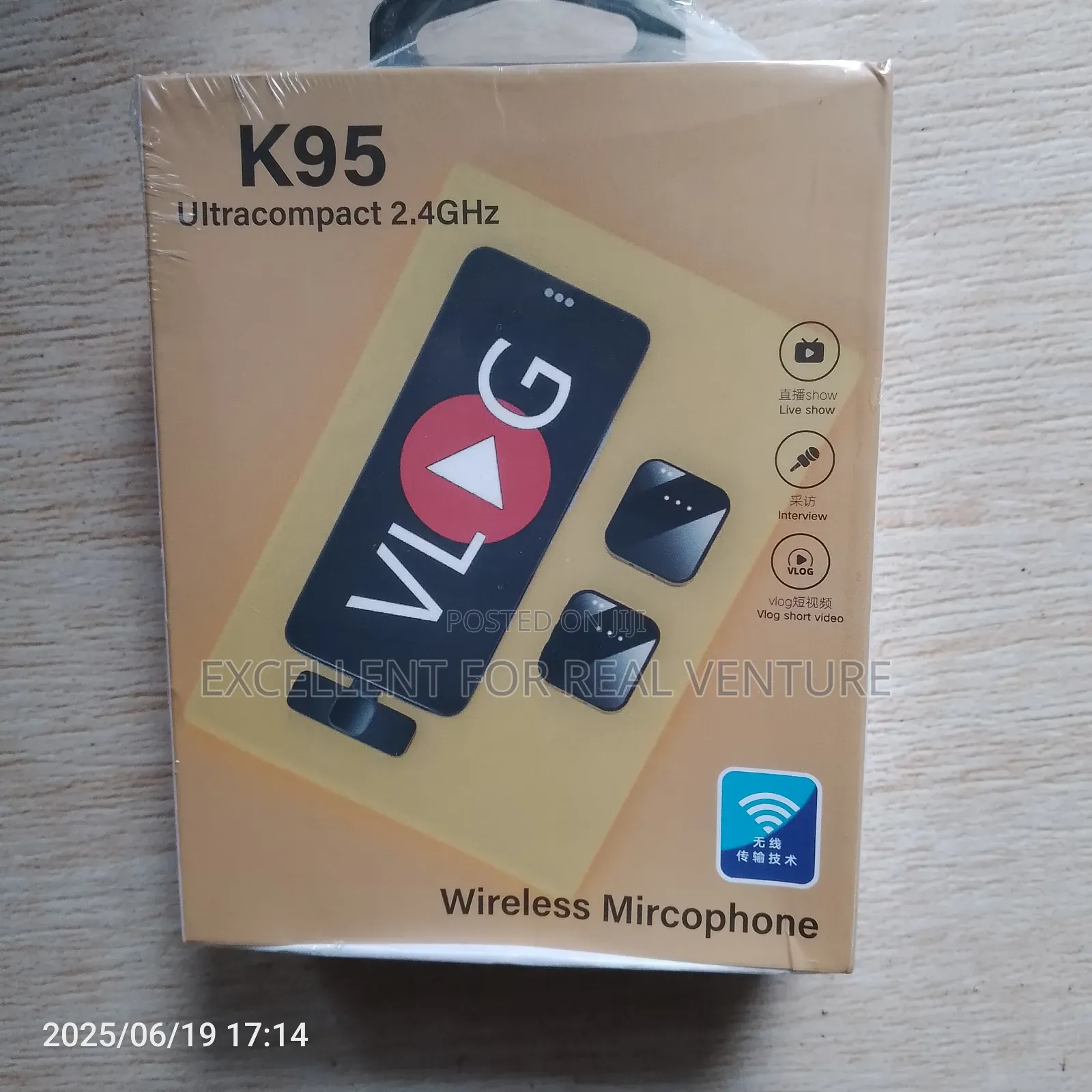 Ultra Compact 2.4ghz Wireless Microphone