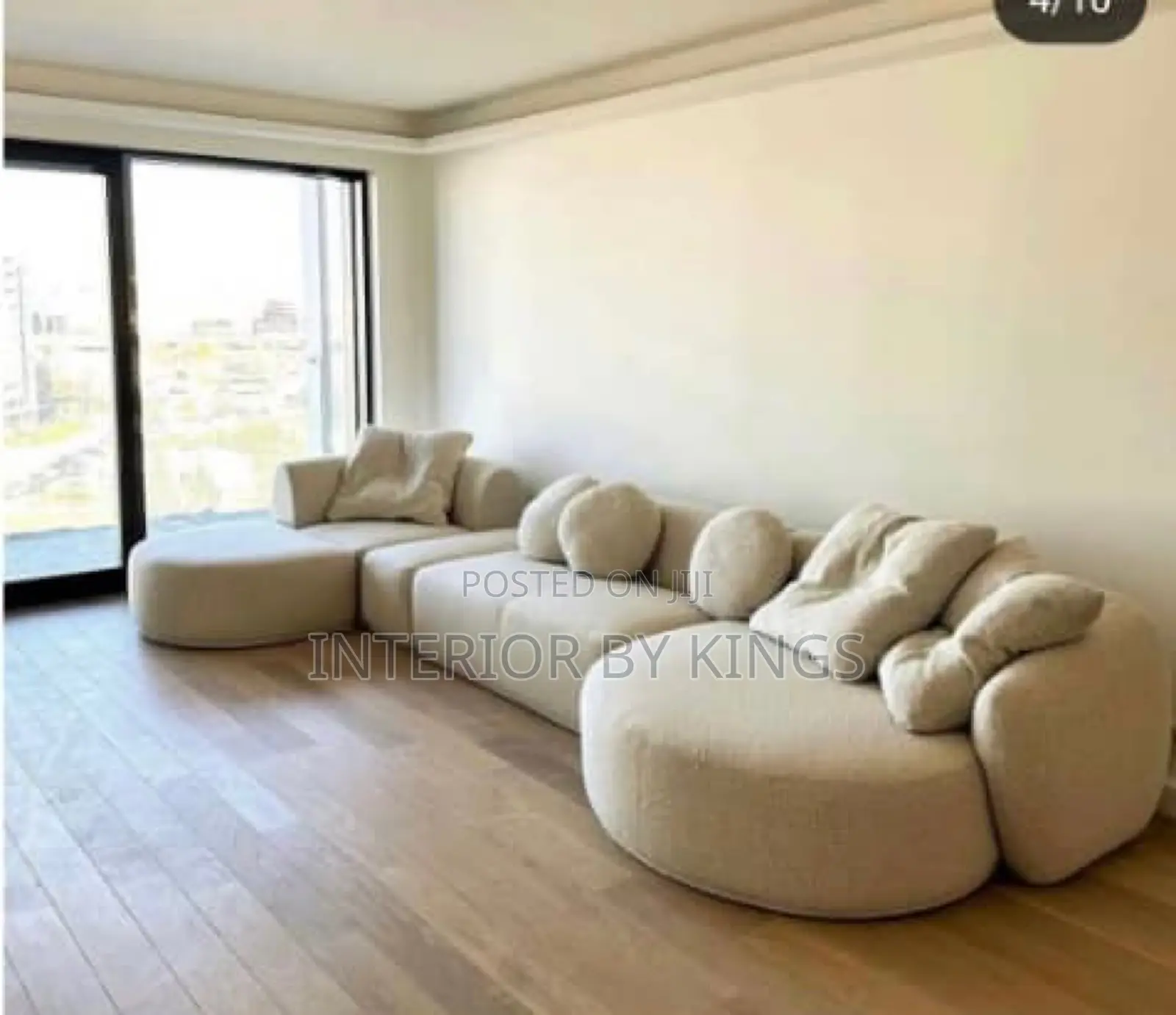 Luxury Custom Made Sofa Can Come in Colors of Your Choice