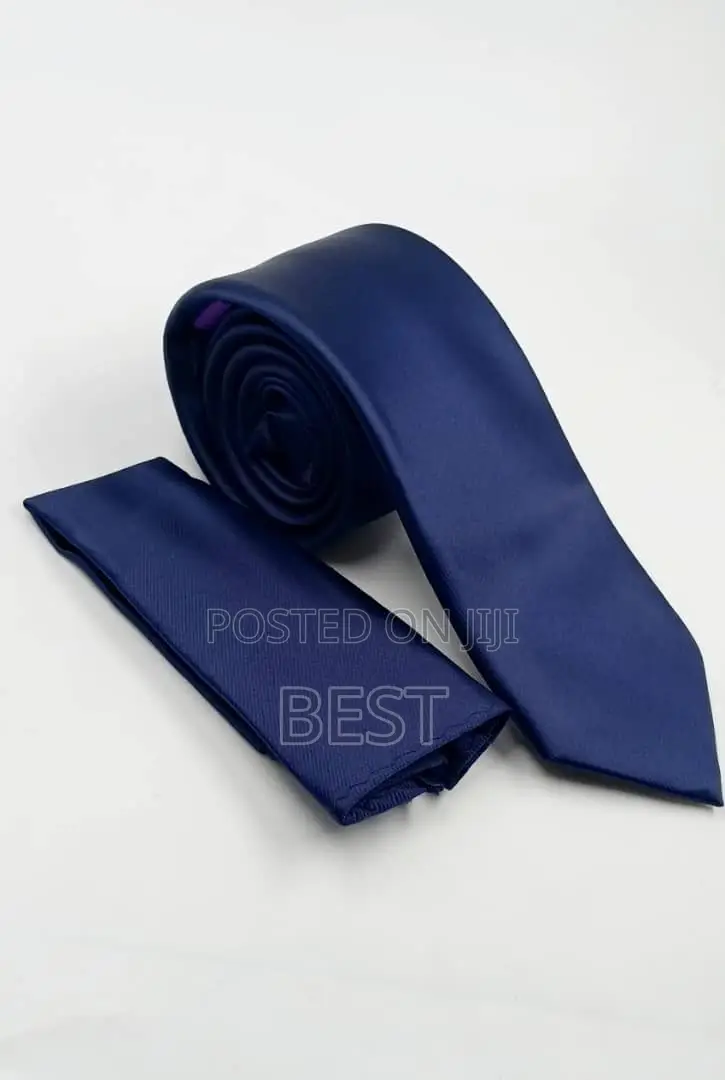 Stripes Luxury Ties With Pocket Hanky