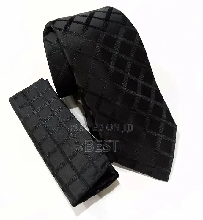 Stripes Luxury Ties With Pocket Hanky