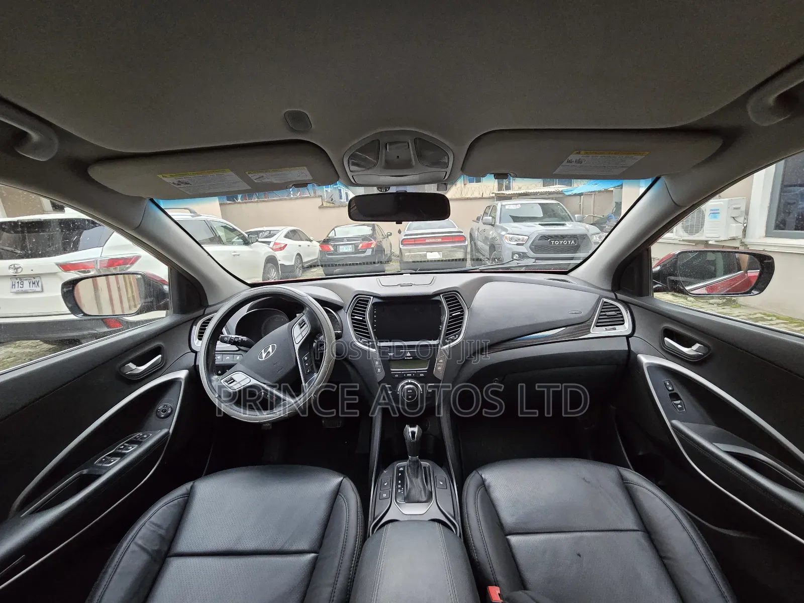 Hyundai Santa Fe SE AWD 2016 Red
