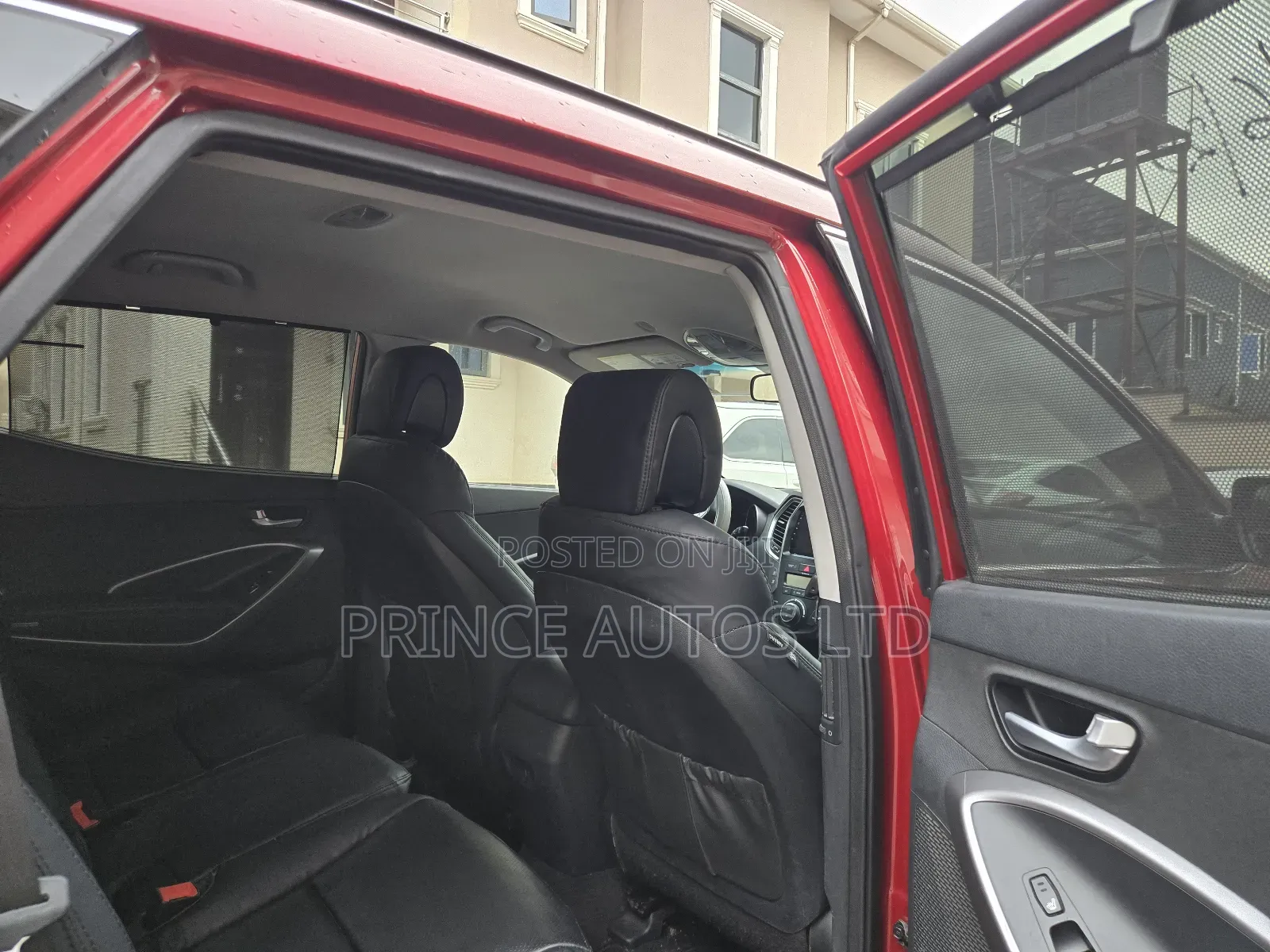 Hyundai Santa Fe SE AWD 2016 Red