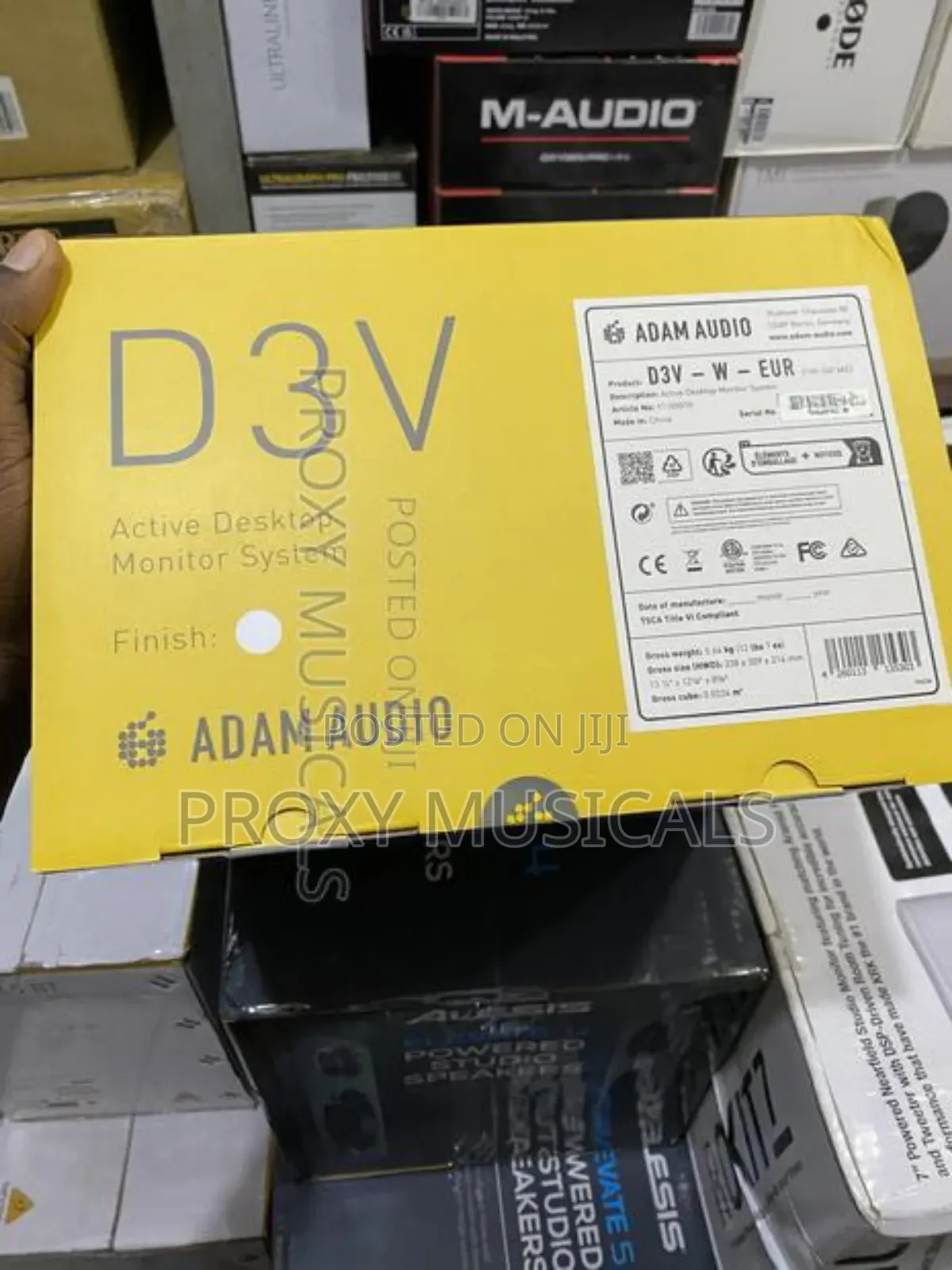 Adam Audio D3v Active Desktop Monitor Speaker