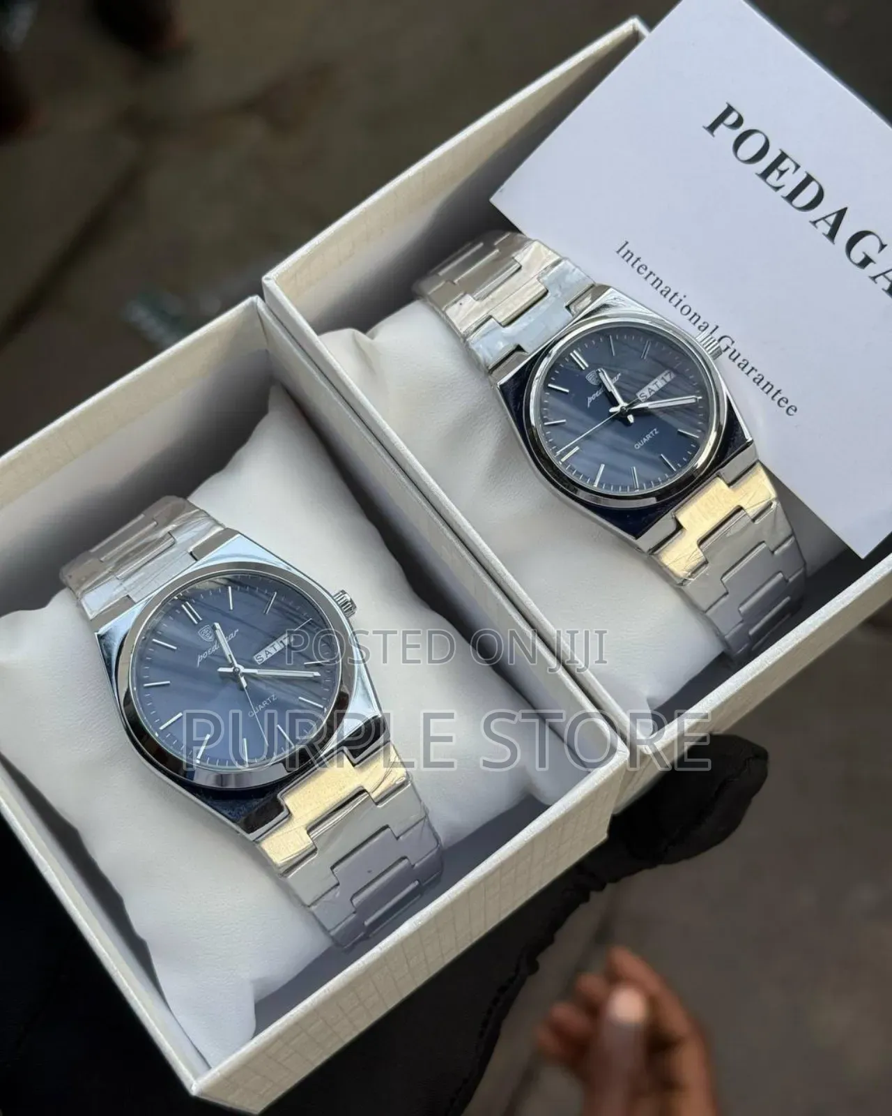 Poedagar-Man/Woman- Non Tarnish Wristwatch