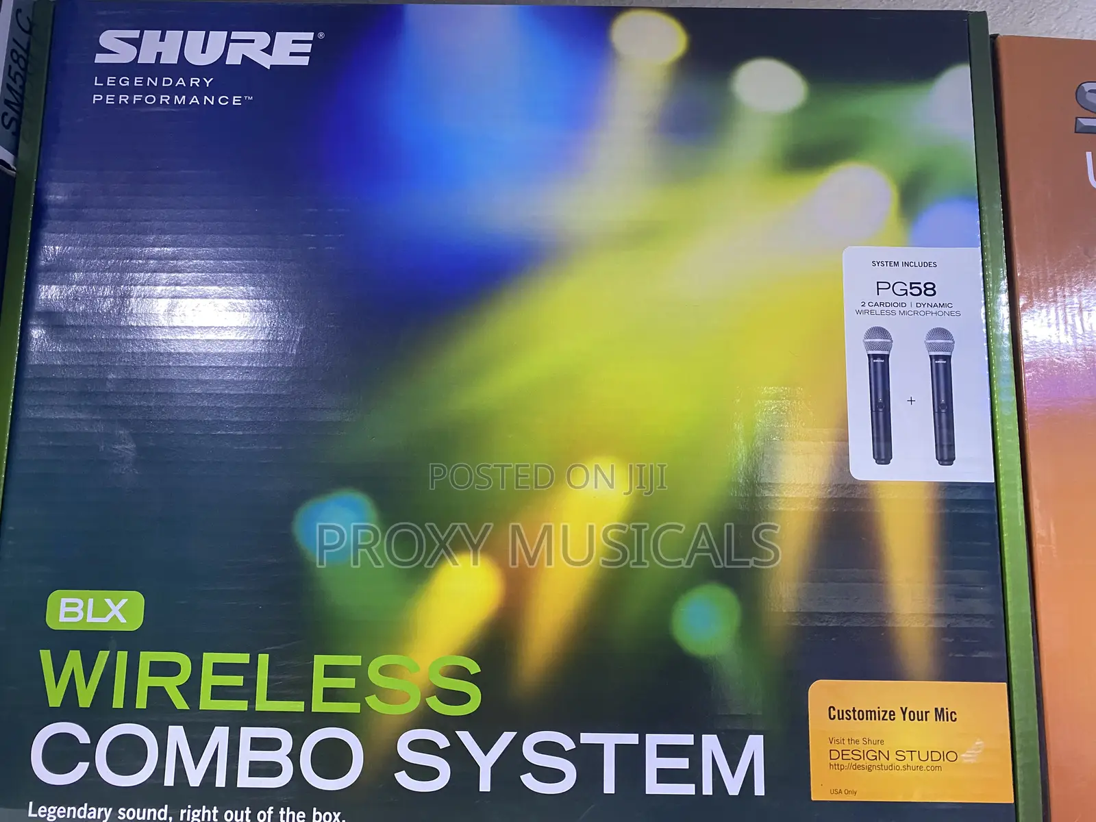 Shure Pg58 BLX Wireless Microphone System