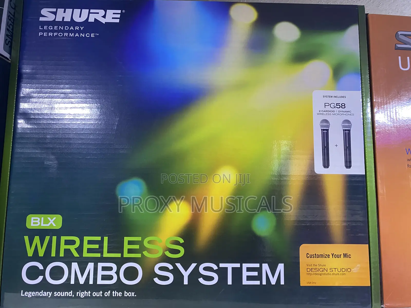 Shure Pg58 BLX Wireless Microphone System
