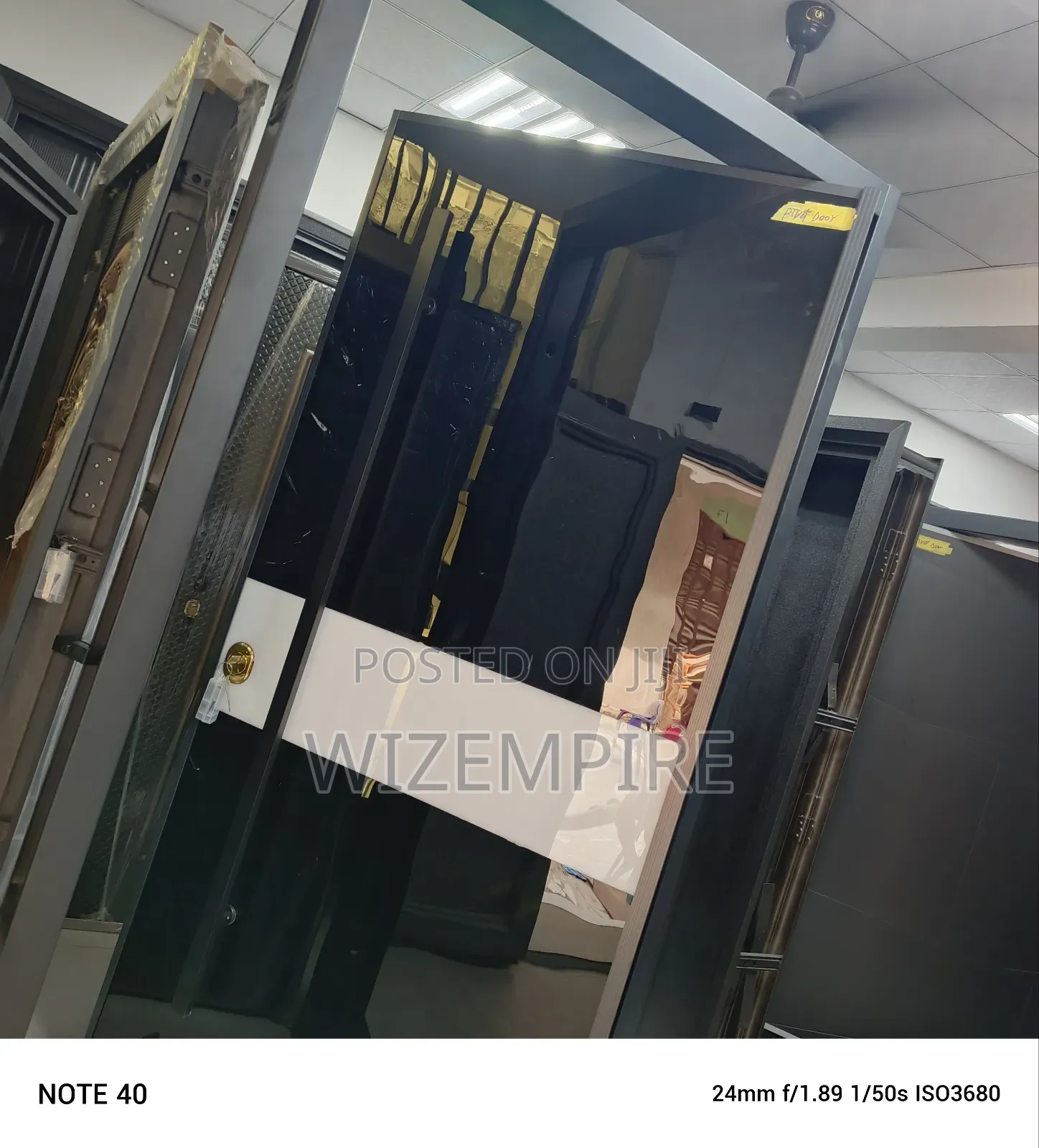 Executive Luxury Turkey Pivot Security Doors With Smart Lock Available