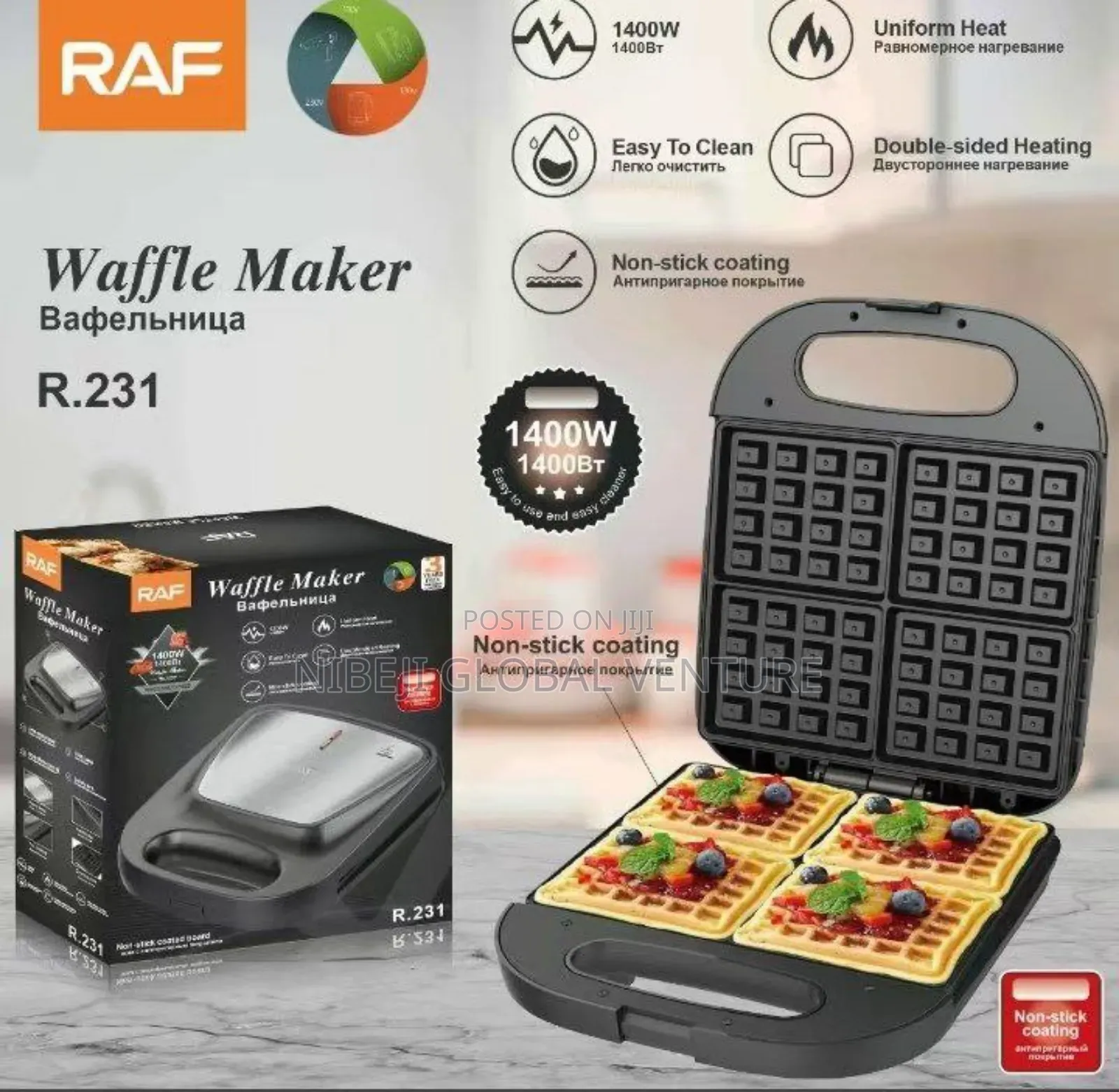 Raf Waffle Maker