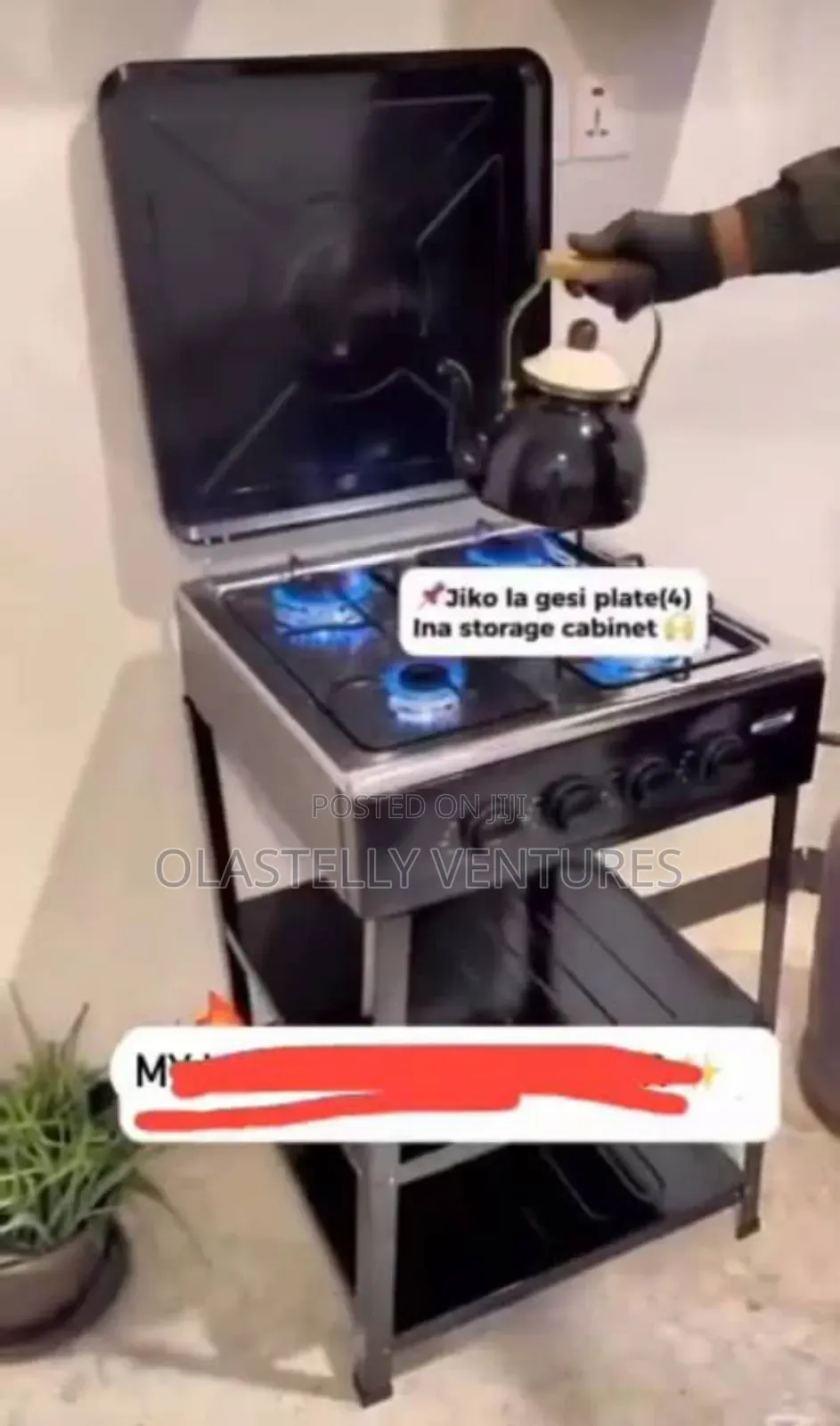 4 Face Gas Burner