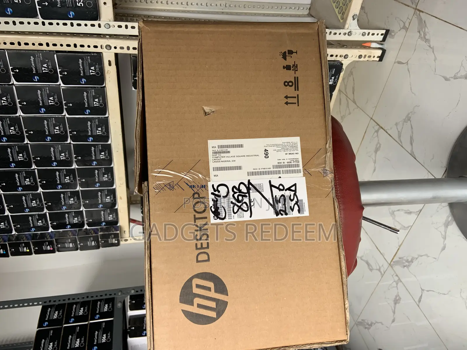 New Desktop Computer HP 280 G3 8GB Intel Pentium SSD 256GB