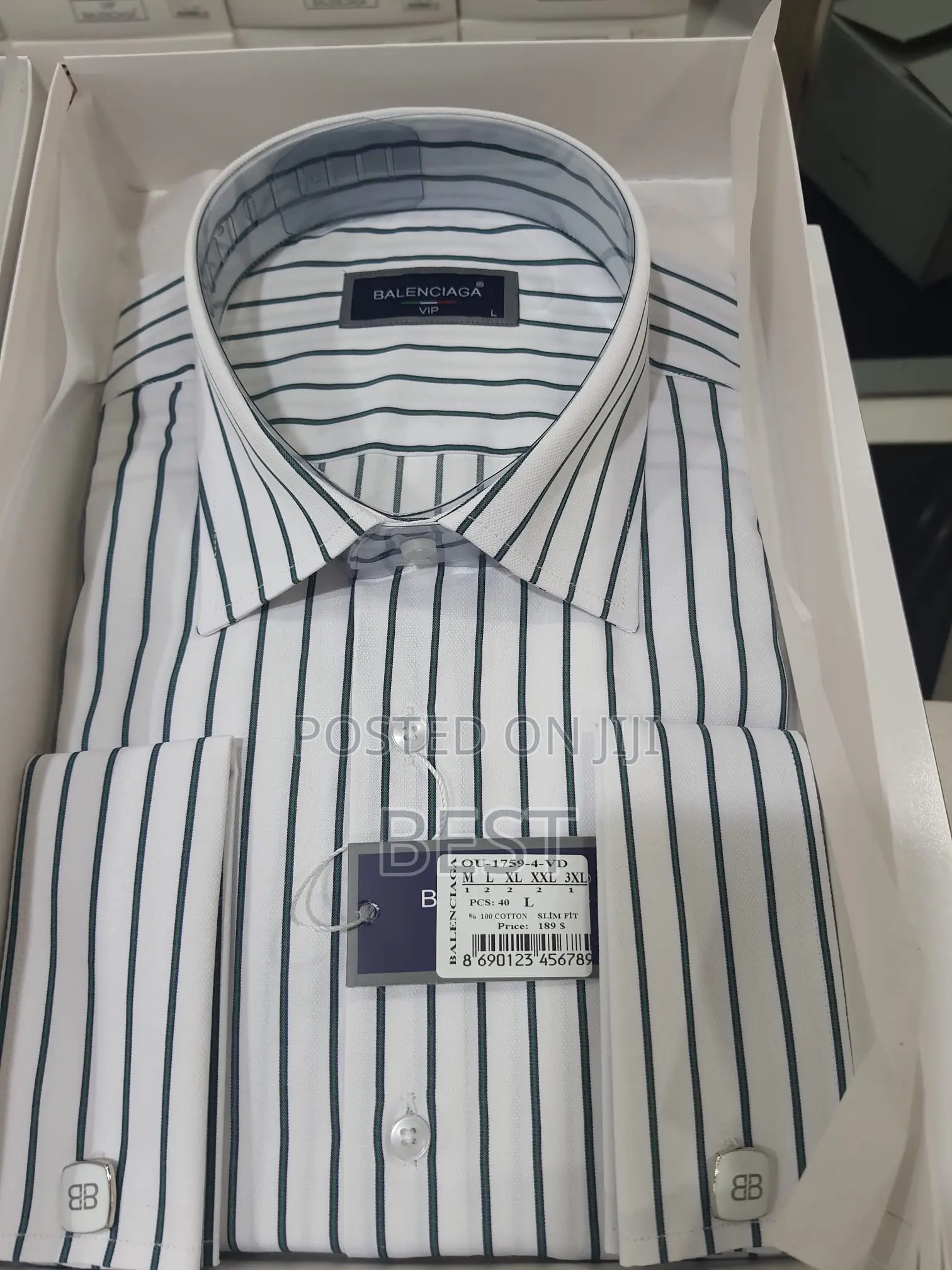 Top Quality Classic Italian Stripes Shirts