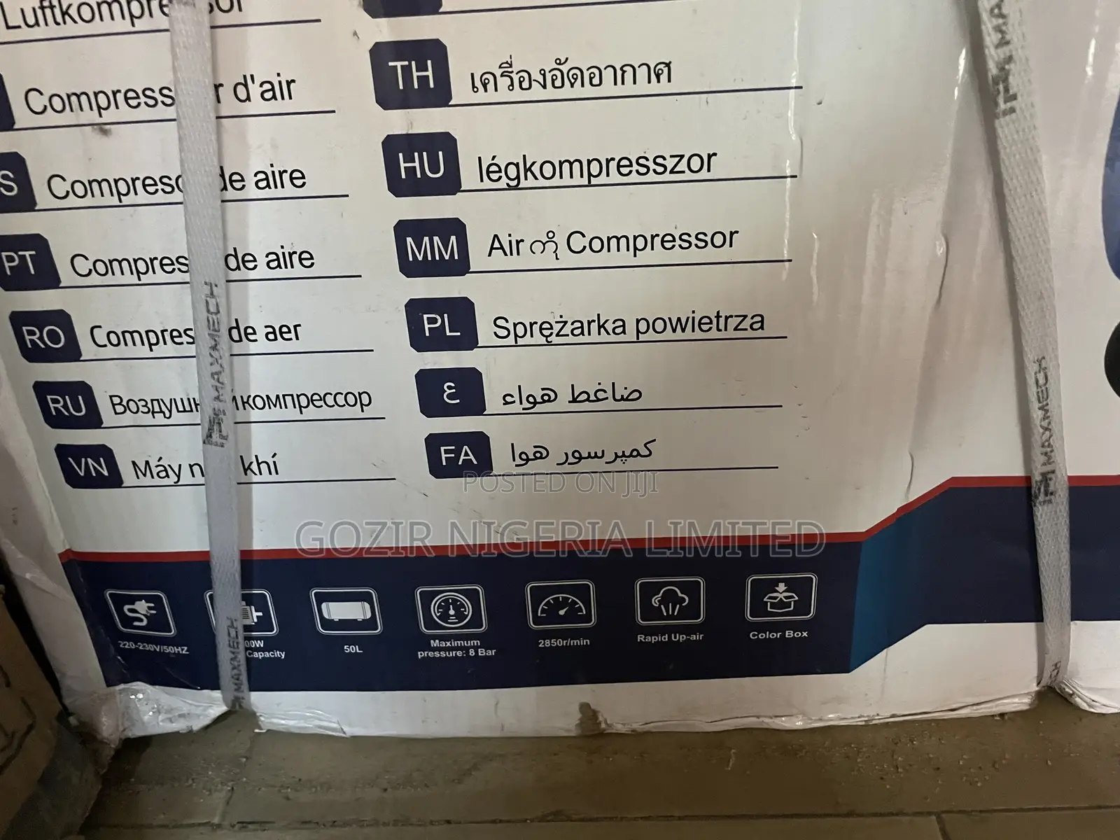 Maxmech Air Compressor Da 1800-50
