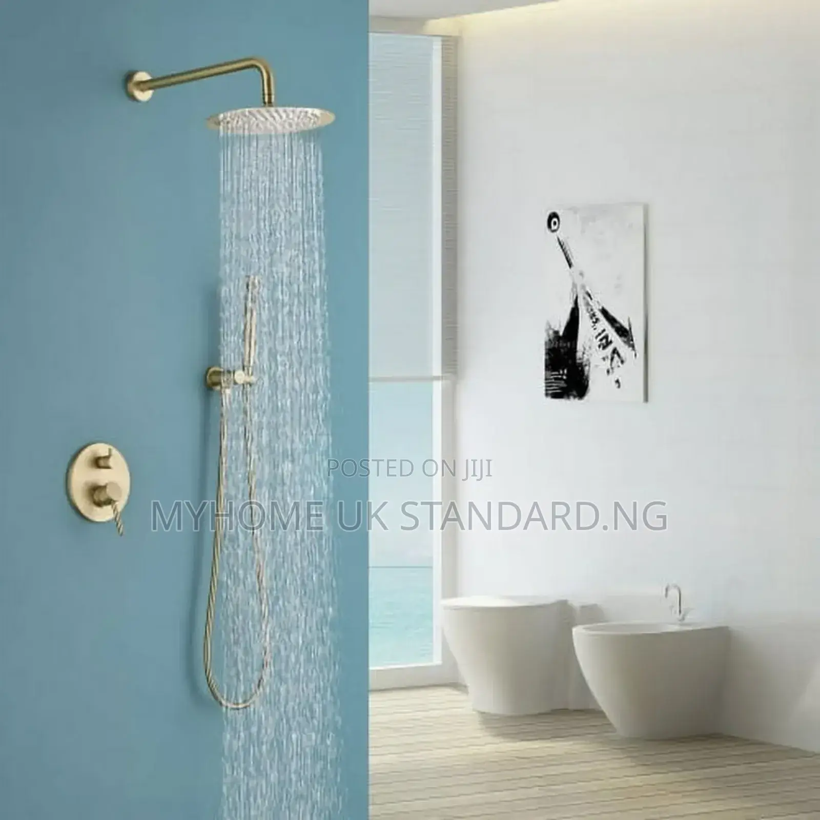 England Gold Condit Shower 5ways Complete Set