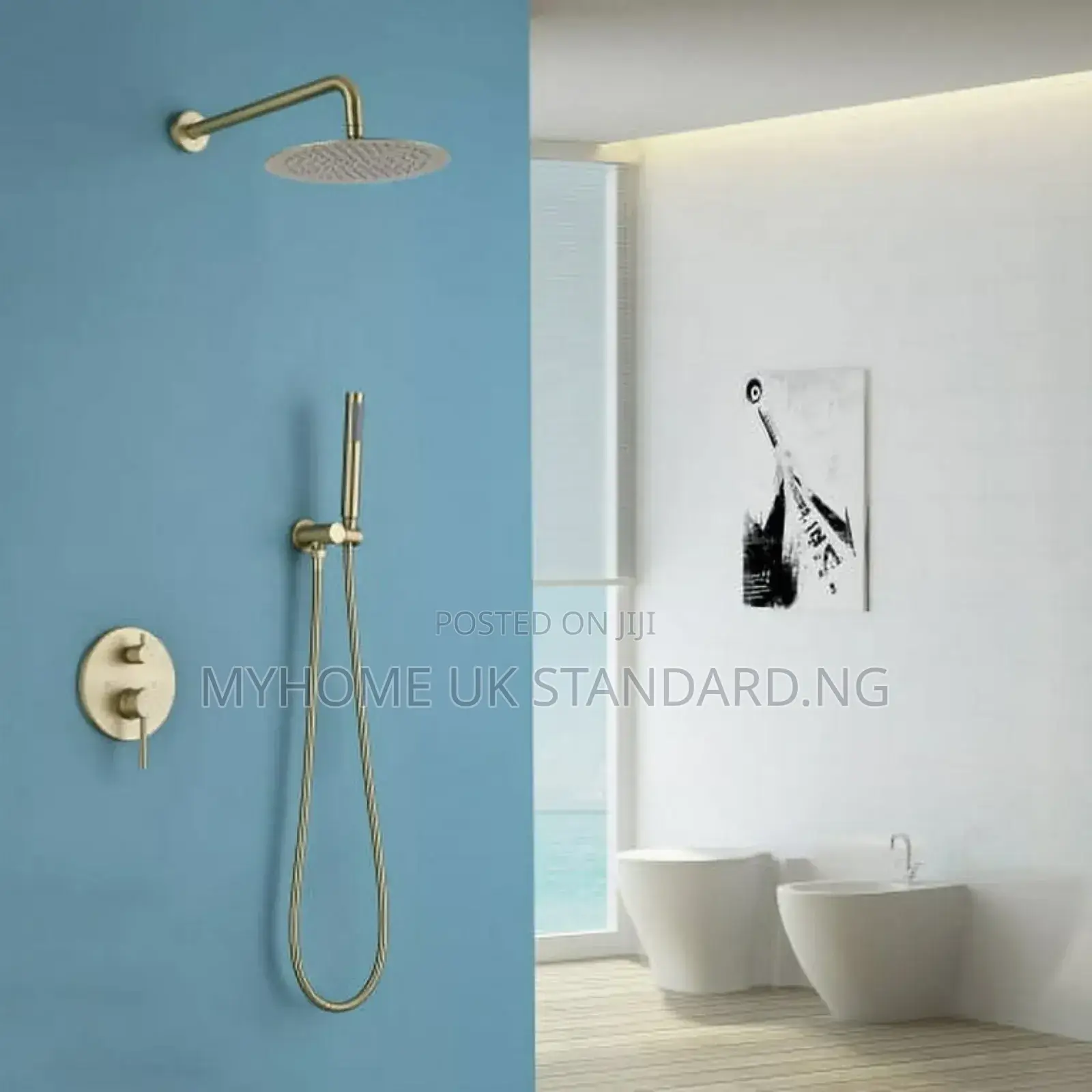 England Gold Condit Shower 5ways Complete Set