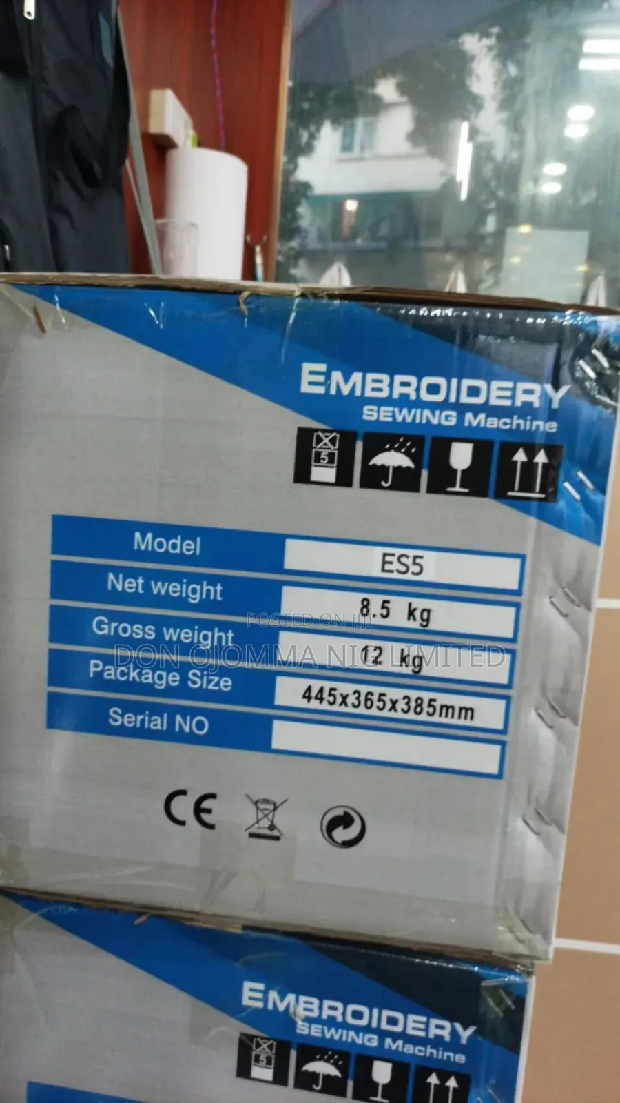 Yinghe 1 Needle Es5 Embroidery Machine