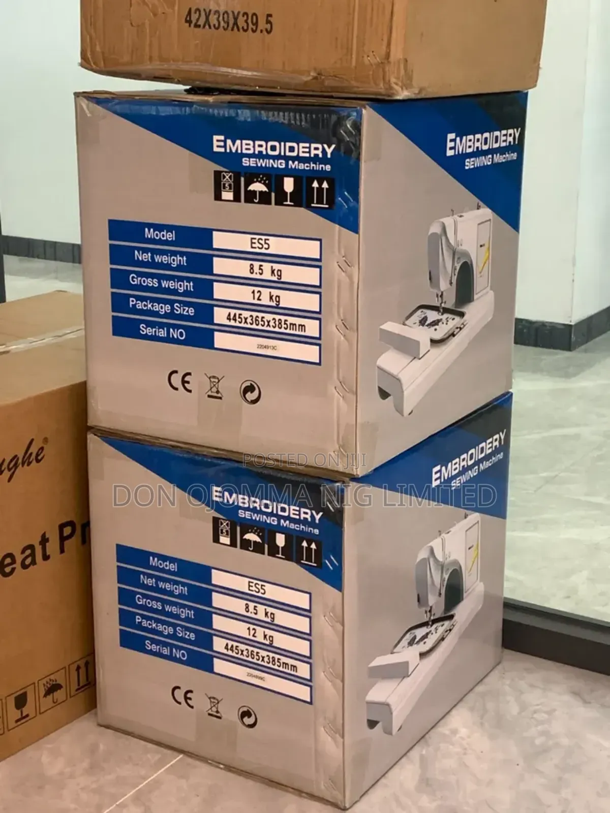 Yinghe 1 Needle Es5 Embroidery Machine