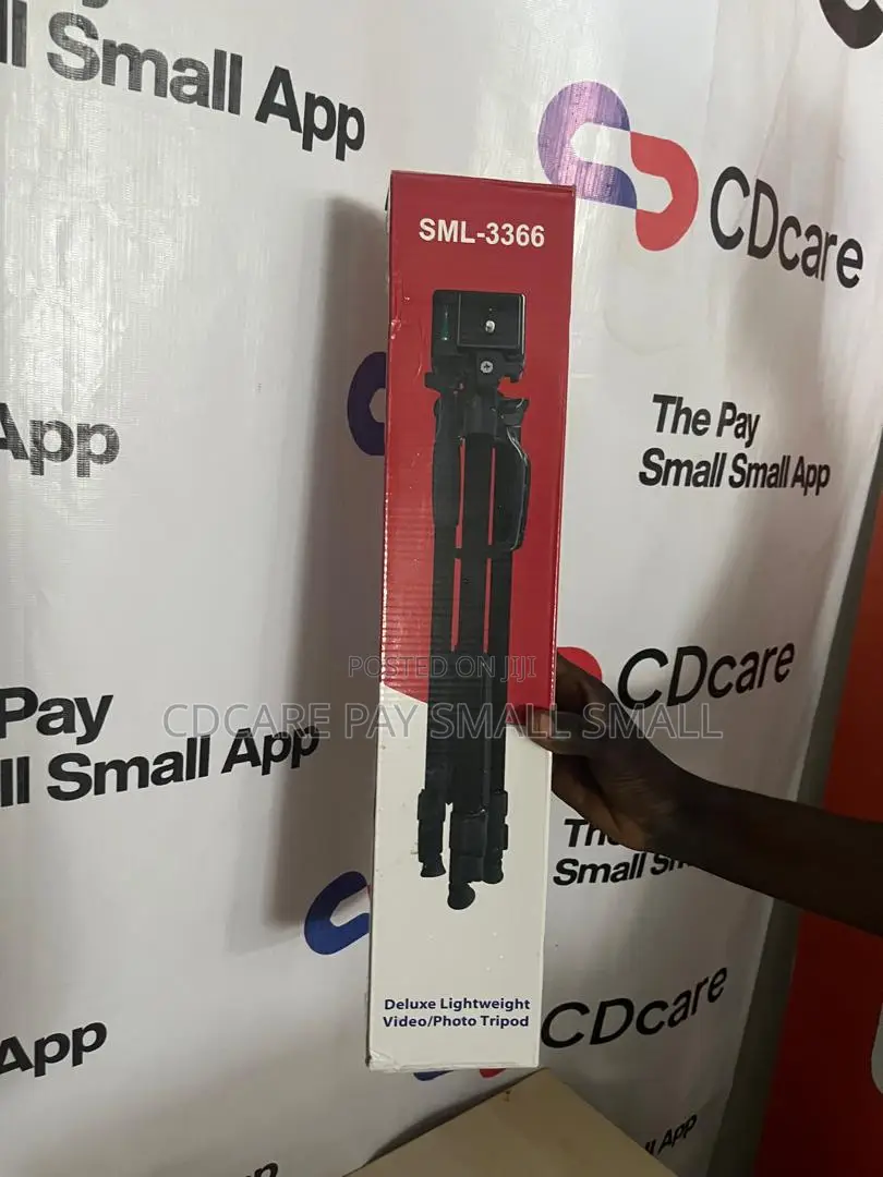 Pay Small Small Sml-3366 Deluxe Photo Tripod On Cdcare.App