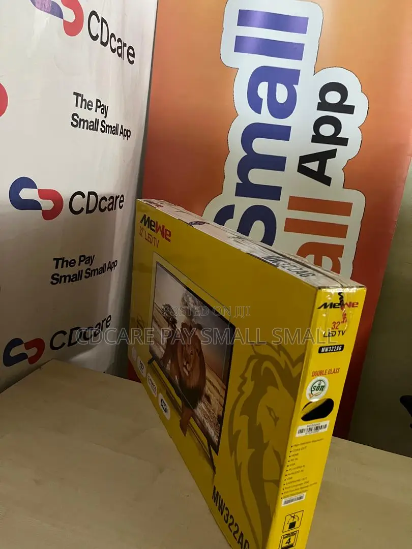 Pay Small Small Mewe 32'' Led Hd Tv On Cdcare.App