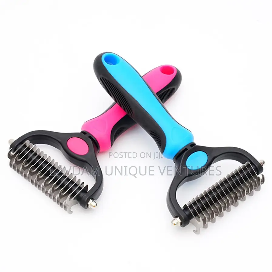 Detangling Dematting Dog Grooming Comb –Pet Grooming Rake