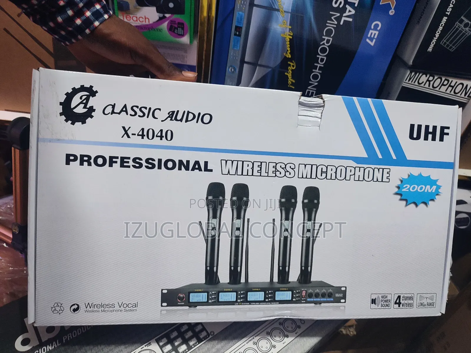 Classic Audio X40-40 4in1 Digital Selectable Wireless Mic