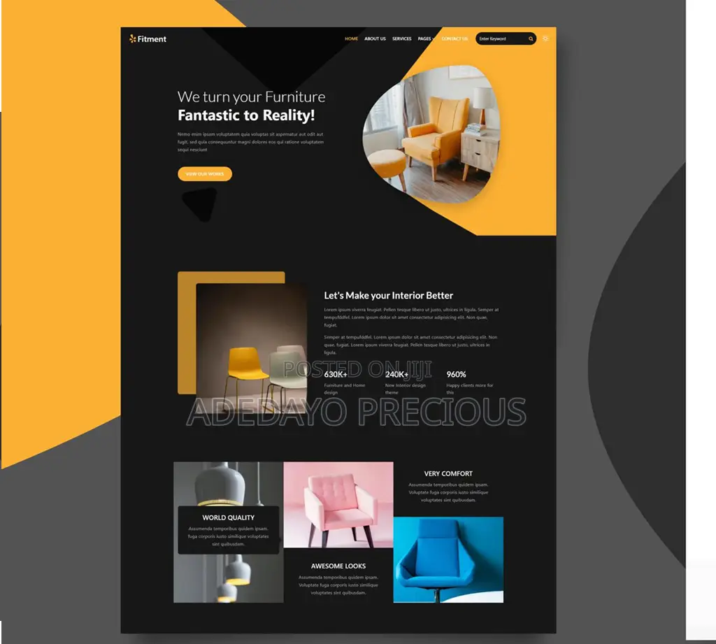 I'm a Website Designer | You Can Make Payment After Service