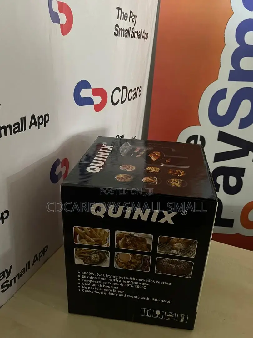 Pay Small Small Small Quinix 9.5l Air Fryer on Cdcare.App