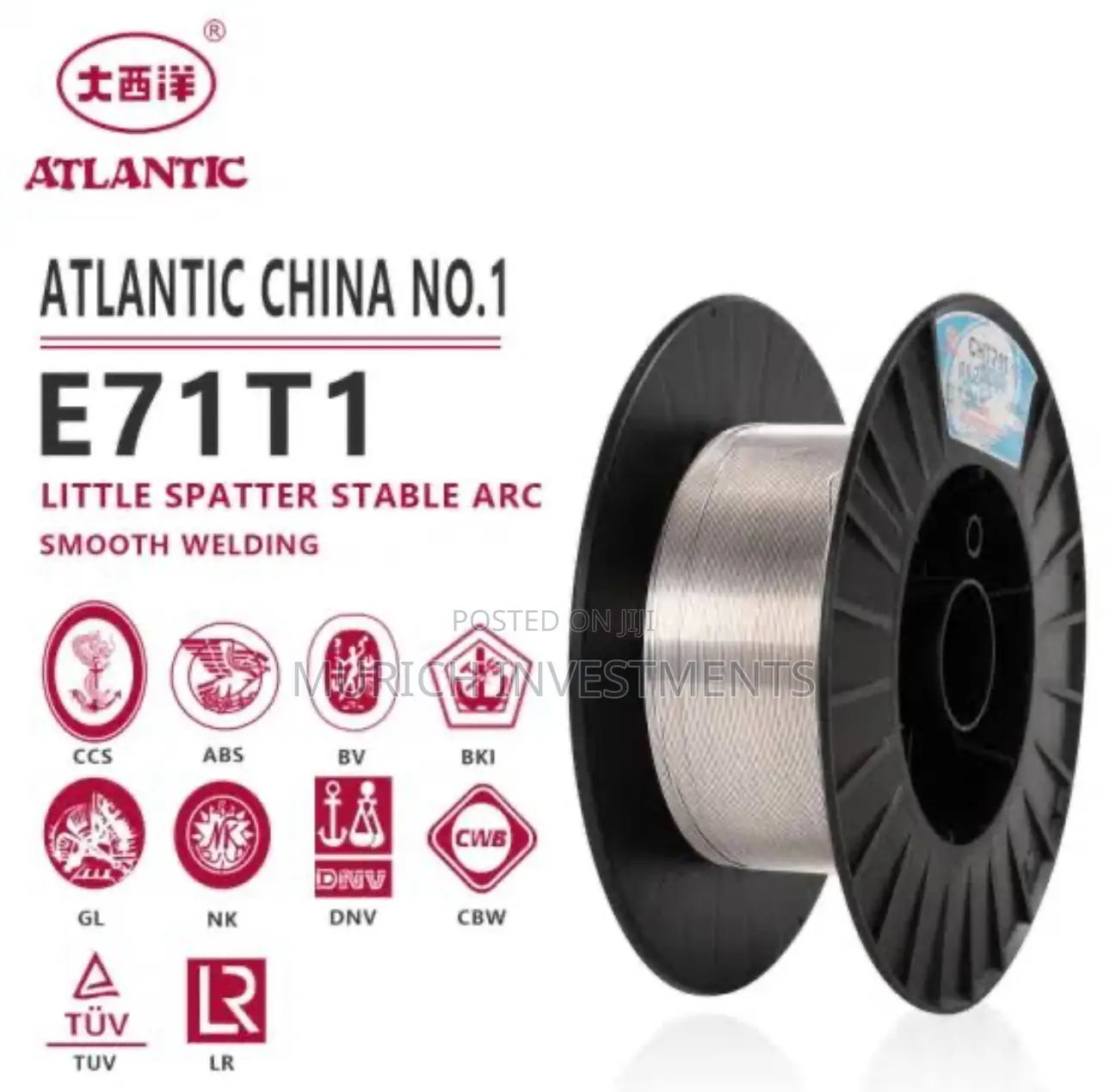 Atlantic Flux Cored Welding Wire – 1.2mm,15kg Roll