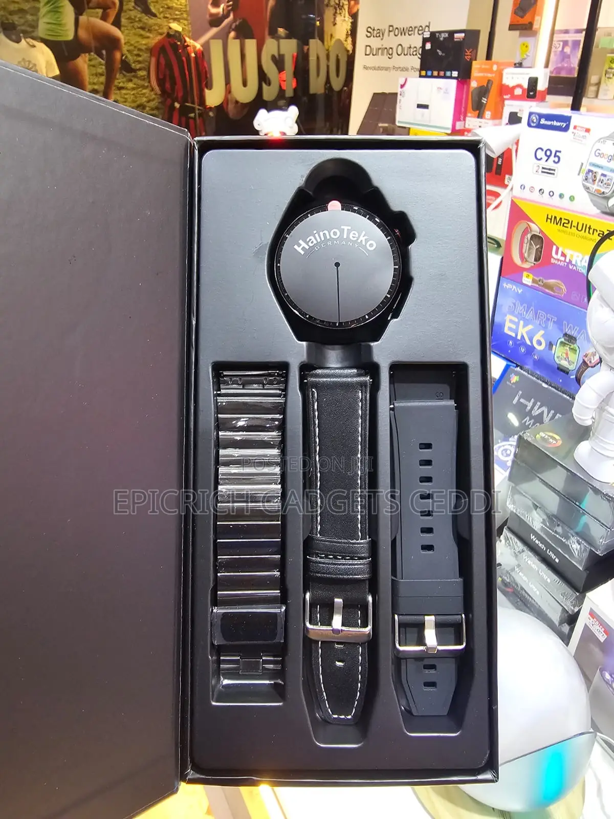 Hainoteko Watch 4 Pro Rw-32 Amoled Display, Chatgpt NFC