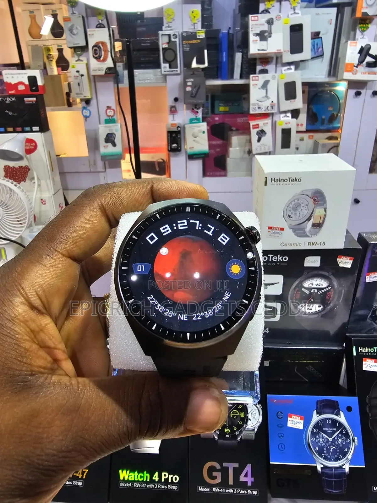 Hainoteko Watch 4 Pro Rw-32 Amoled Display, Chatgpt NFC