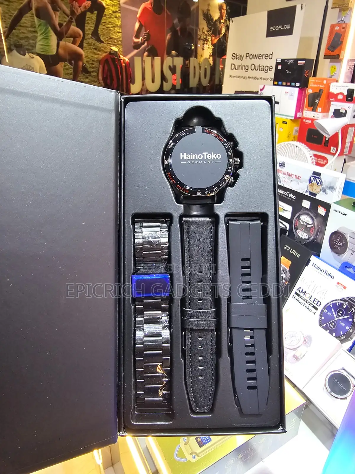 Hainoteko Rw-47 Amoled Smart Watch With NFC Healthtracking