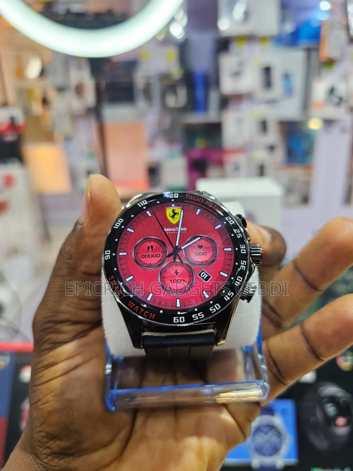 Hainoteko Rw-47 Amoled Smart Watch With NFC Healthtracking