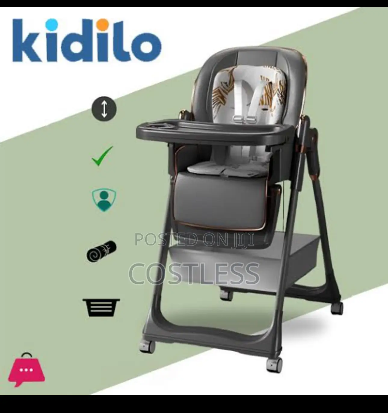 New Baby High Chair Comfortable to Seat
