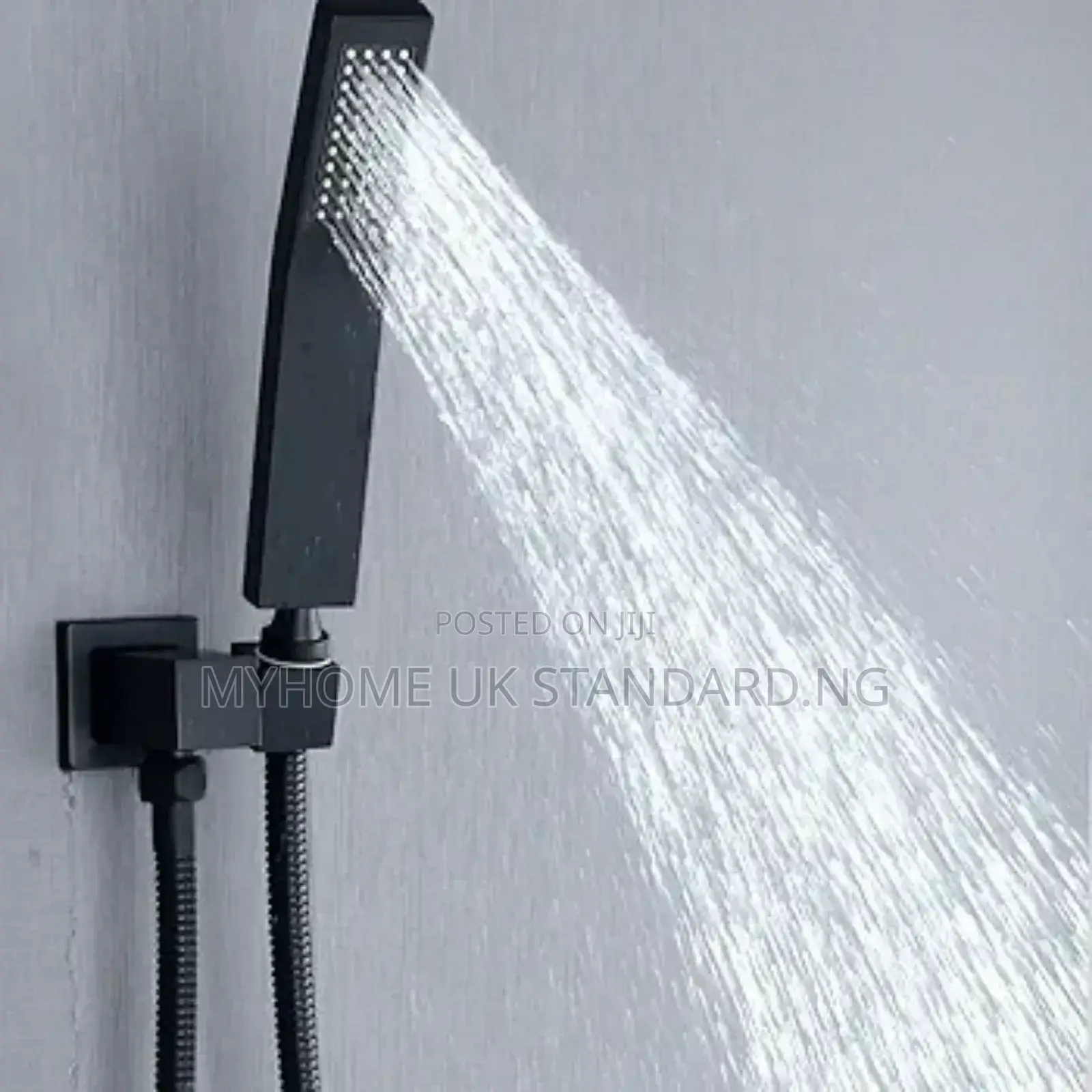 England Black  Concealed Tub Faucet With Handheld Shower