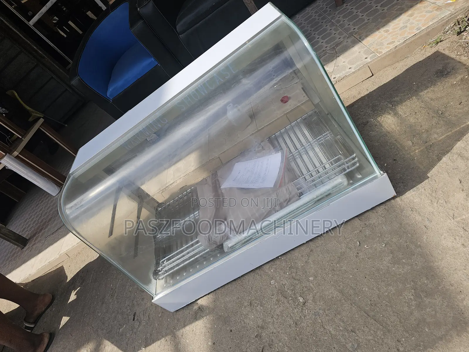 Curve Glass Snacks Warmer Stainless