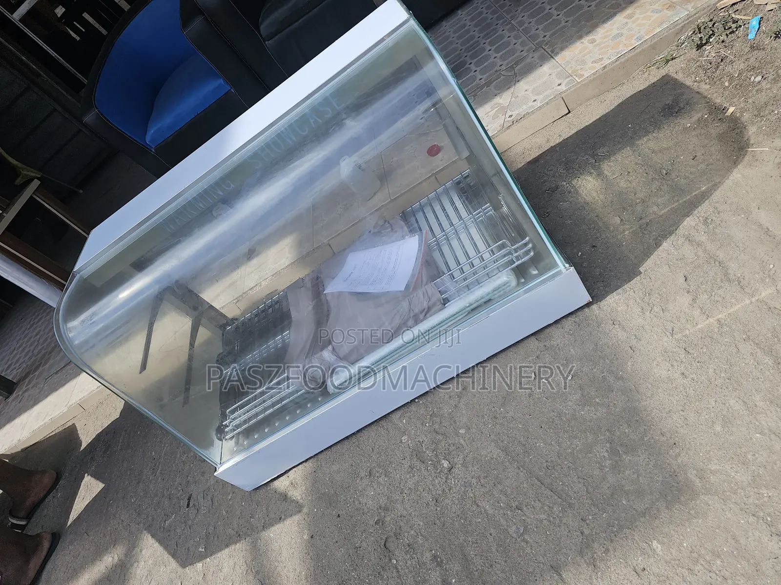 Curve Glass Snacks Warmer Stainless