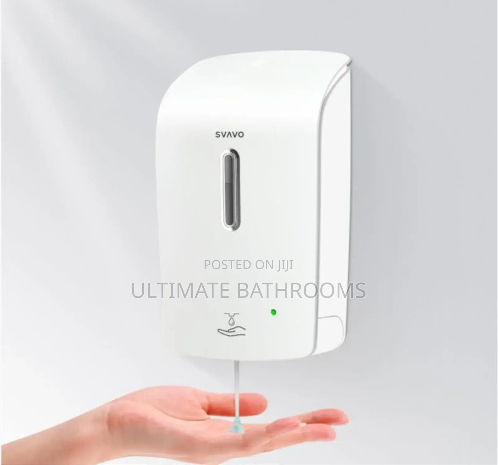 Auto White Liquid Soap Dispenser