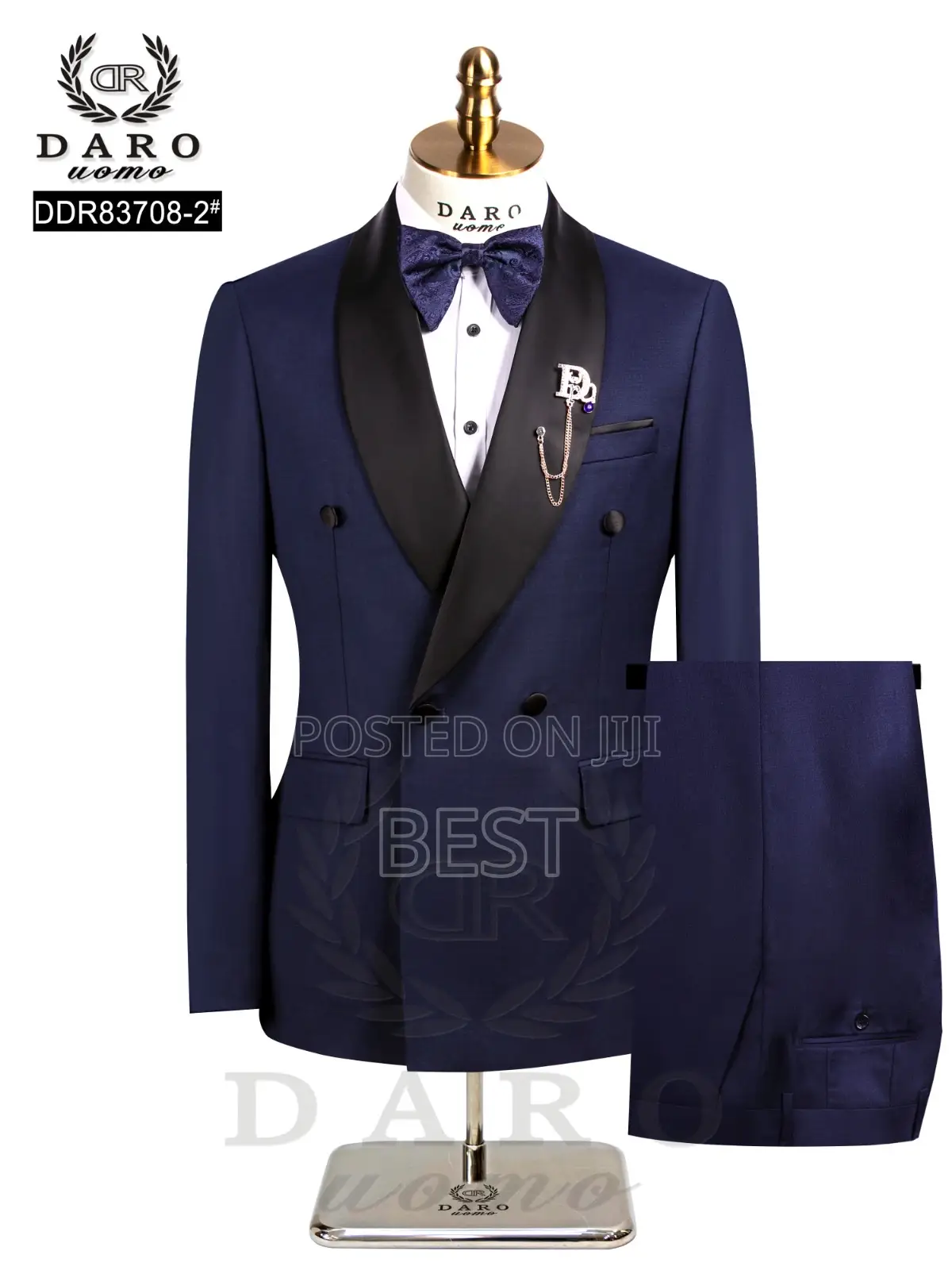 Double Rested Tuxedo Men's Luxury Suit