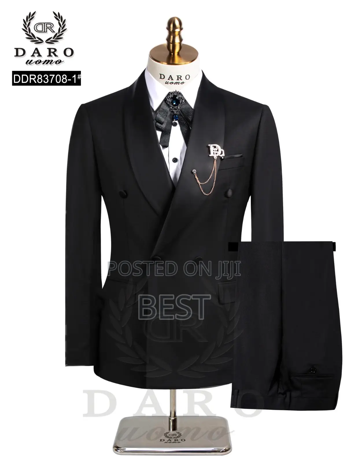 Double Rested Tuxedo Men's Luxury Suit