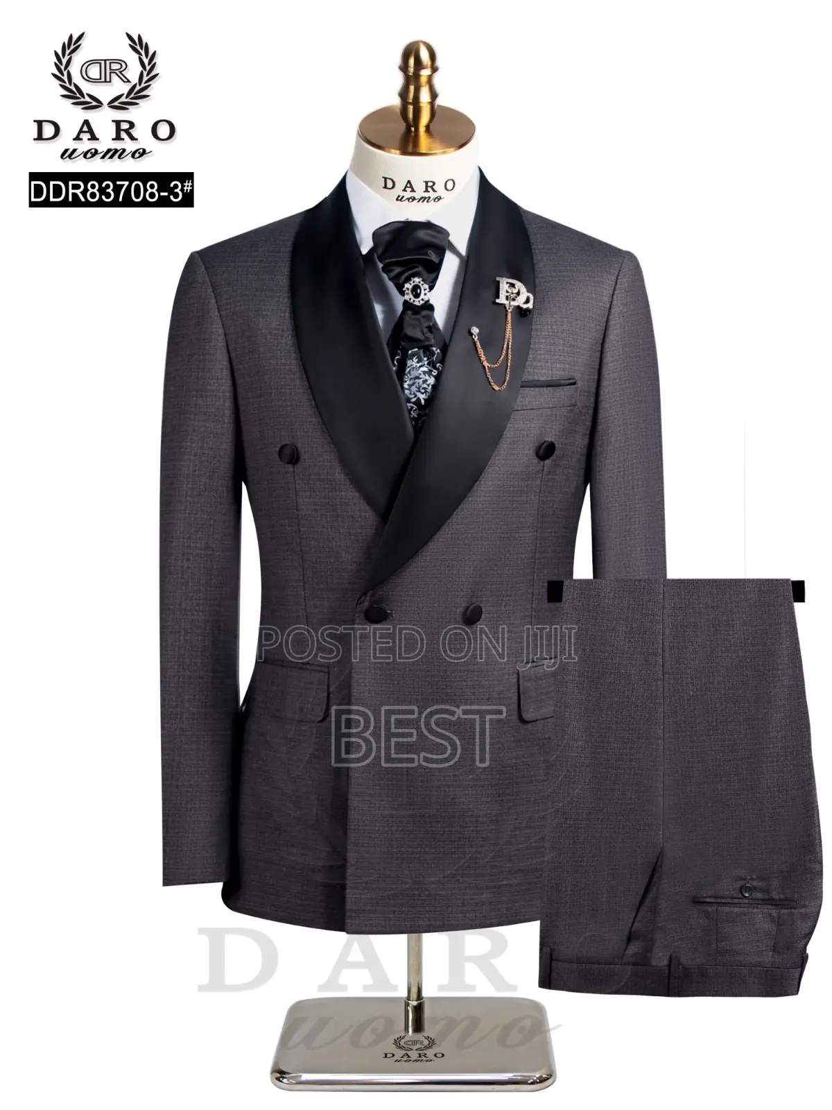 Double Rested Tuxedo Men's Luxury Suit