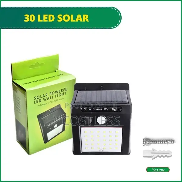 Solar Powered Led Wall Light- Motion Sensor