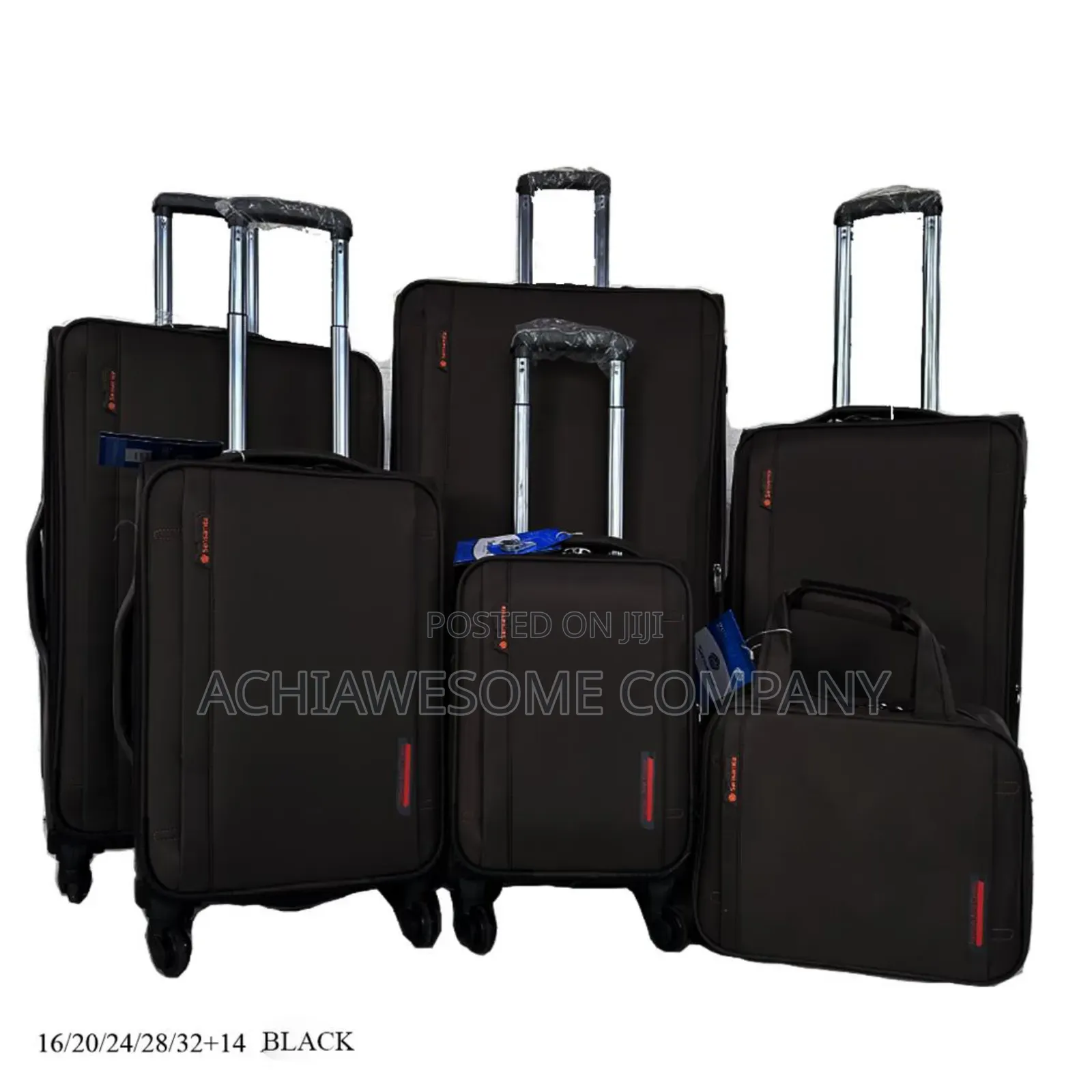 Set Of 6 Sensamite Luggage