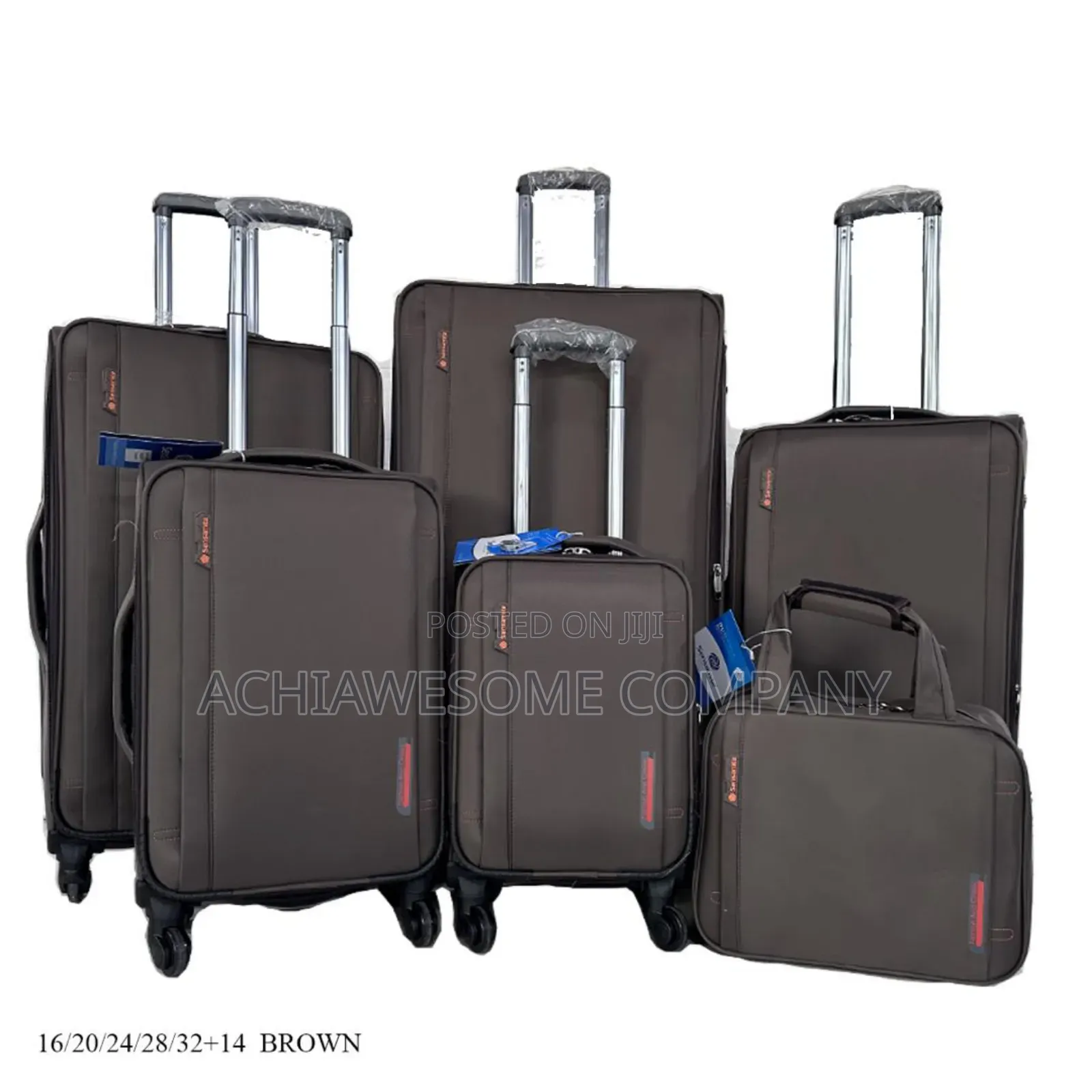 Set Of 6 Sensamite Luggage
