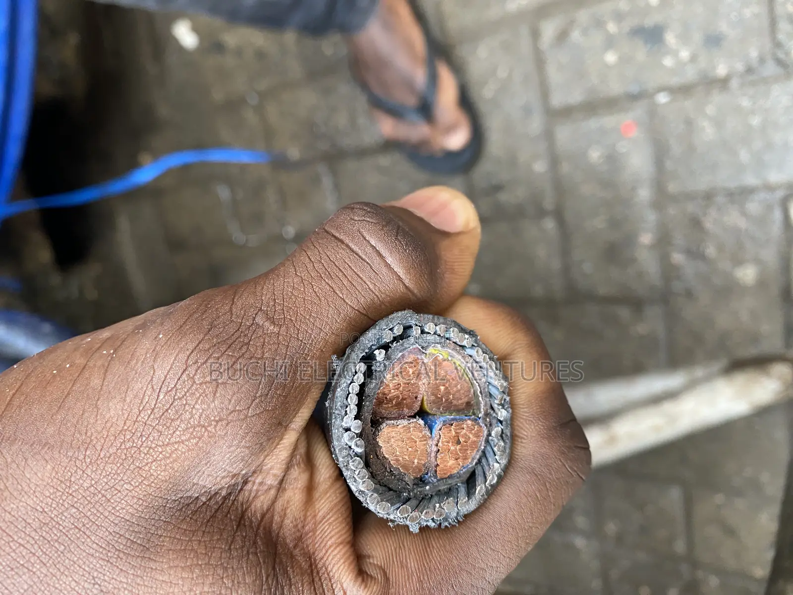 50mm 4core Armoured Cable