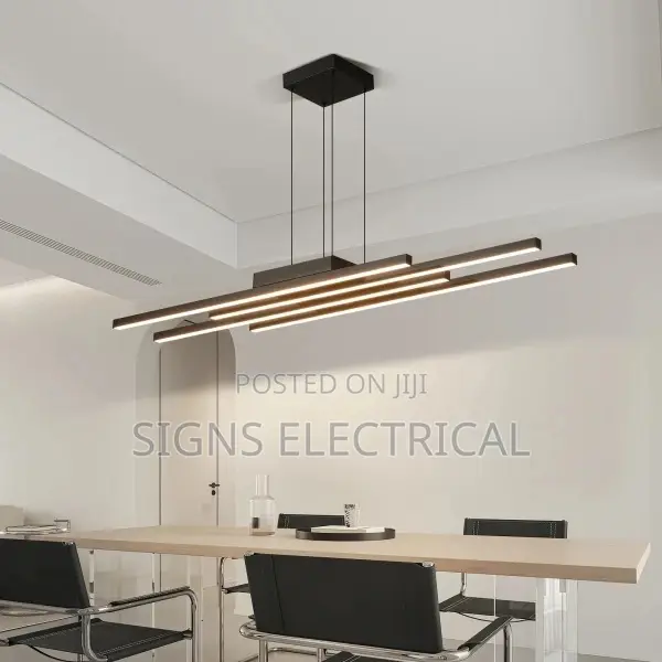 Black Nordic Chandelier Modern Minimalist