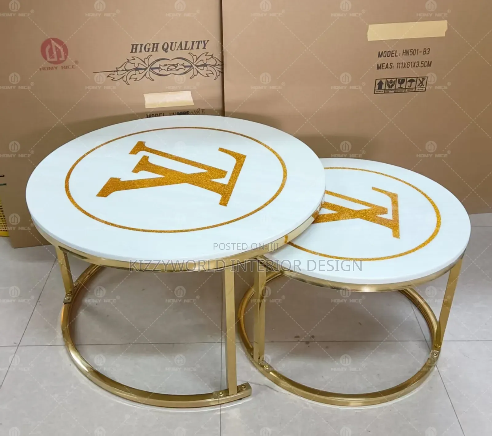 Imported Luxury 2in1 Center Table.