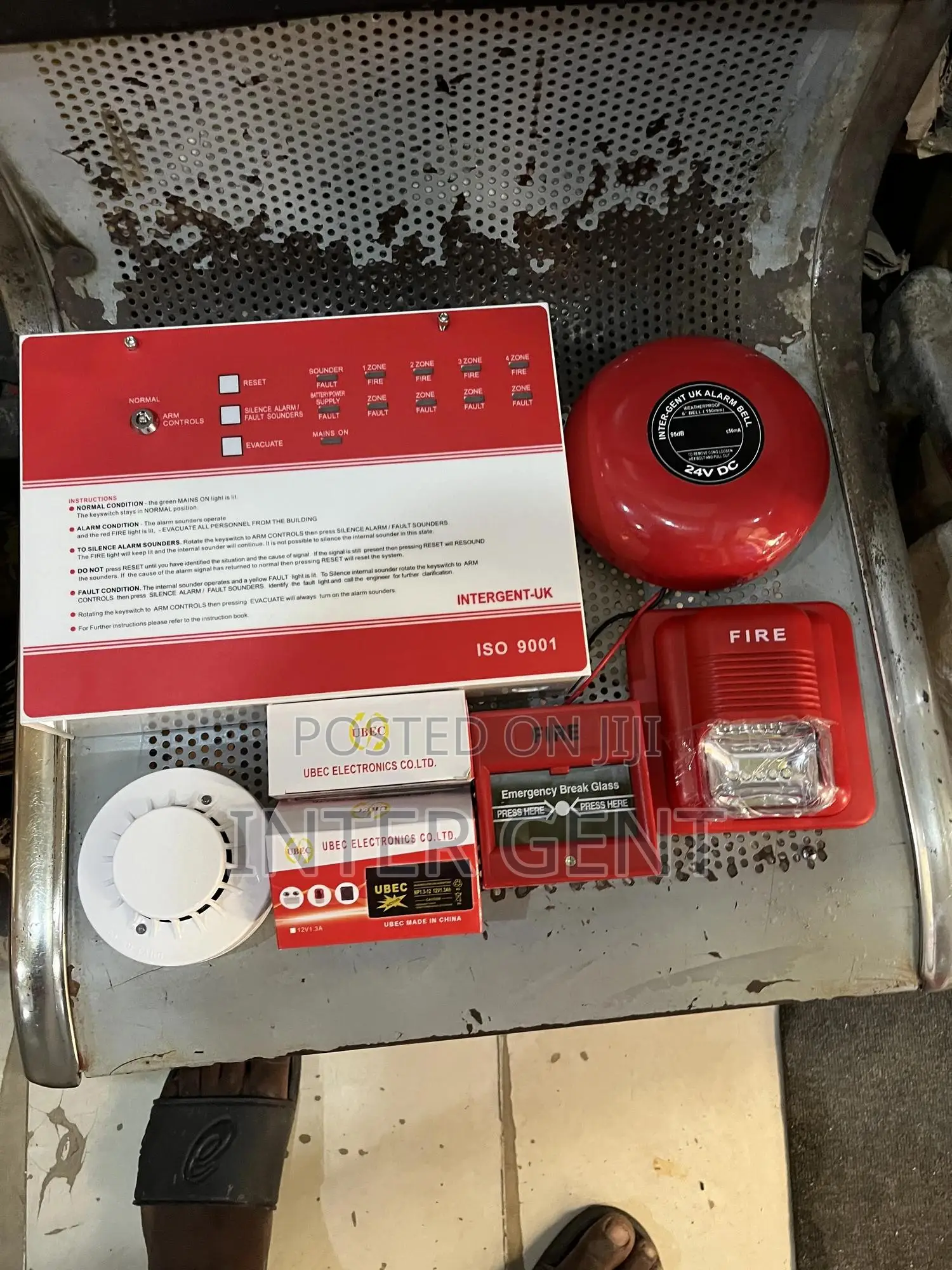 Fire Alarm Panel Intergent-uk