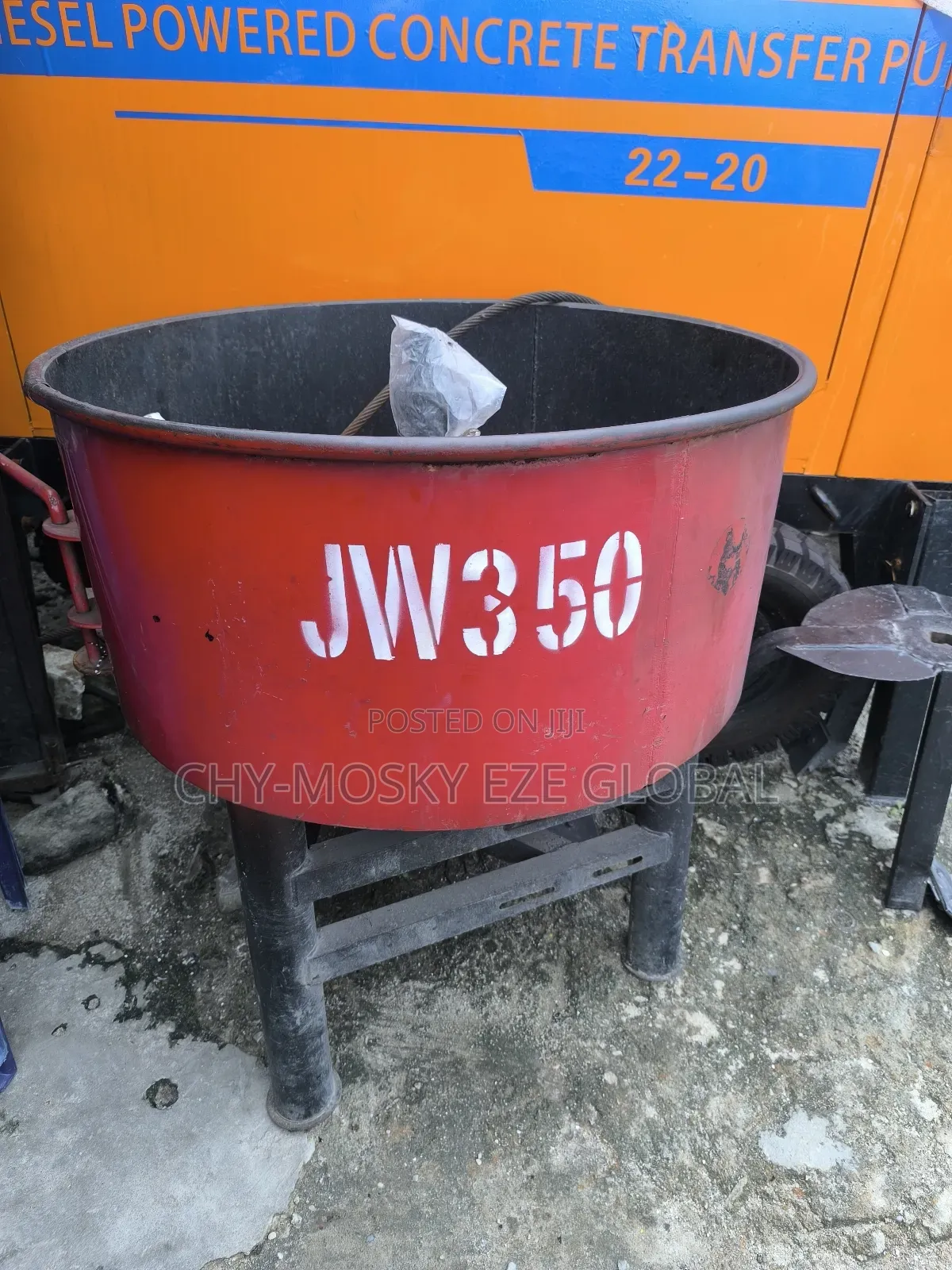 Concrete Pan Mixer (Jw350)